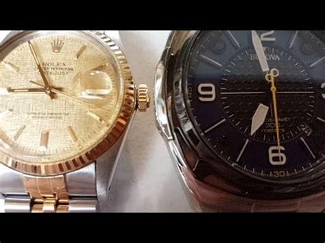 rolex vs bulova